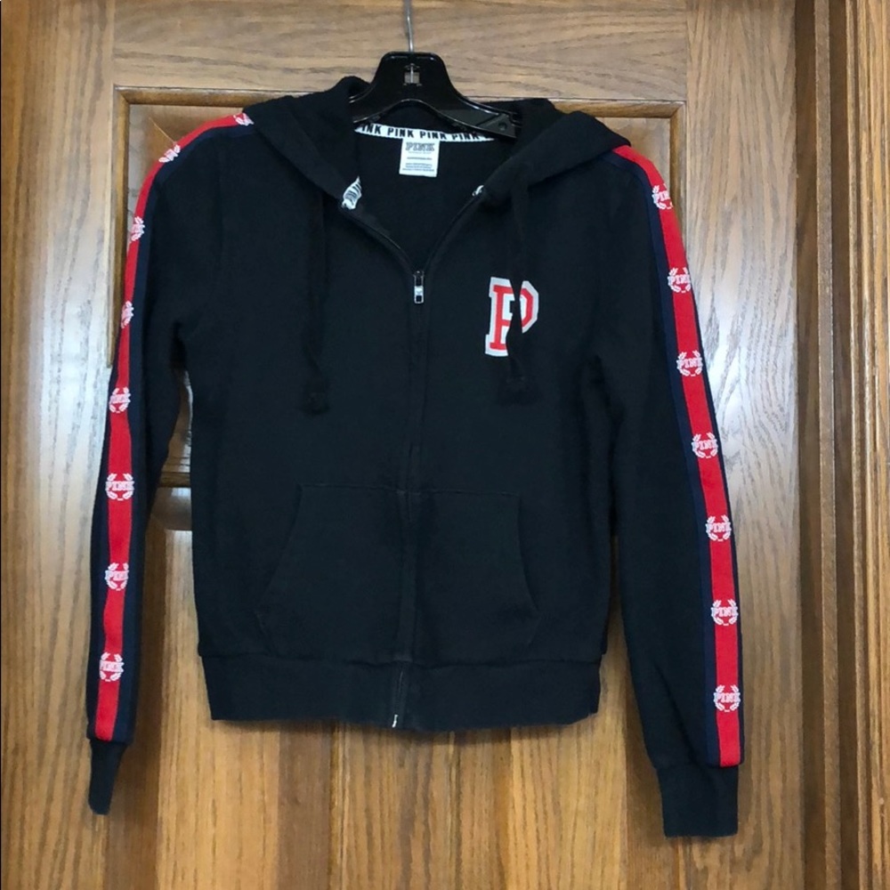 PINK zip up hoodie